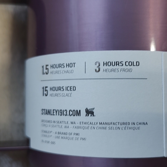 Stanley Purple Camp Mug - Picture 4 of 7